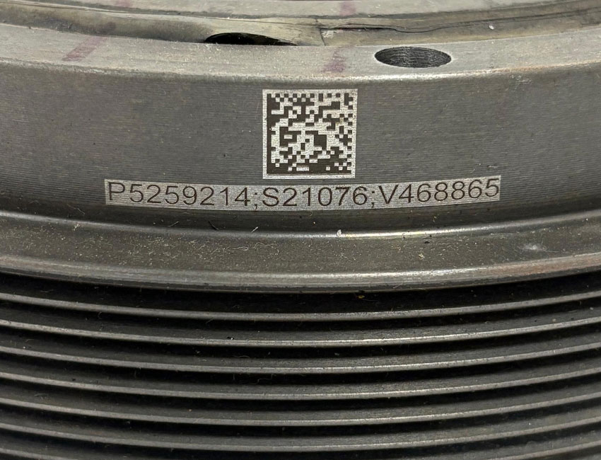QR Code Fiber Laser System