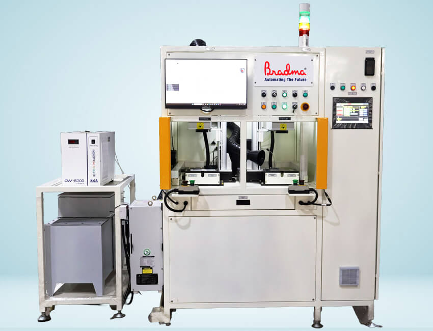 Dual Laser Name Plate Marking SPM