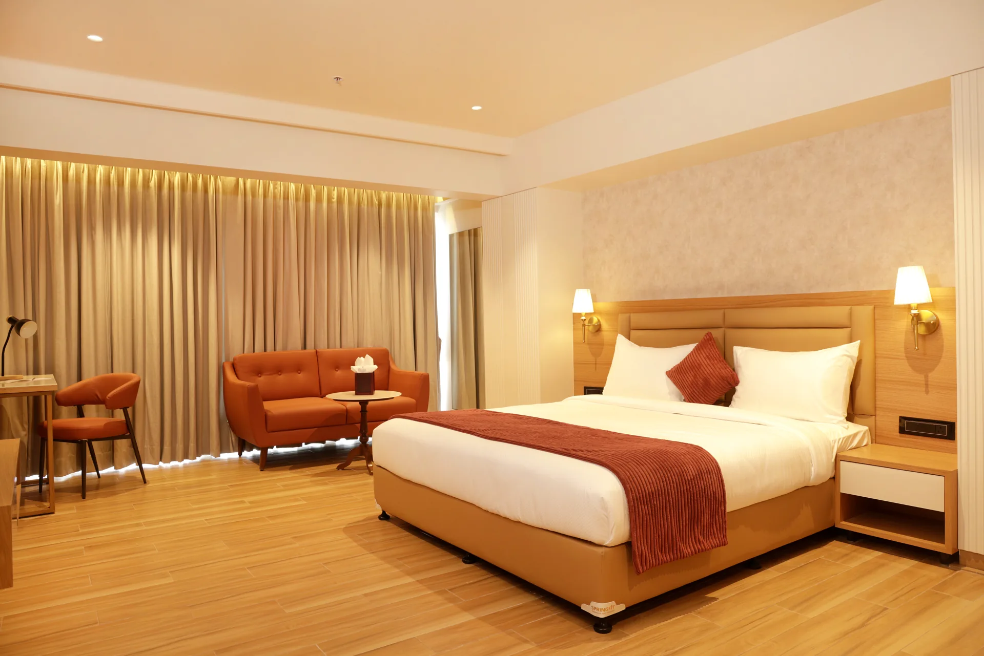 The Bayline Residency - Thane - Premier room - bedroom view 1